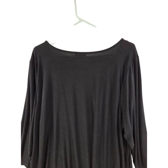 Calvin Klein Women's Blouse Long Sleeve Pullover Jersey Knit  Multi Color Sz 3X - Picture 5 of 6